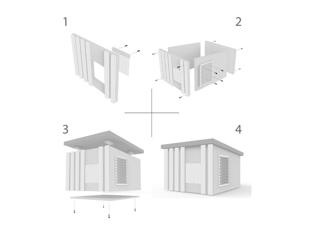 Domček pre mačku - MODERN ELEGANCE - Image 3