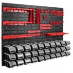 Stena na náradie 1152×780 mm – 30 uzatvárteľných boxov s držiakmi - Image 2