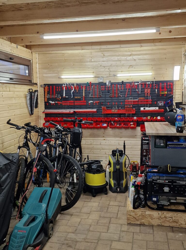 Stena na náradie 1560×780 mm – 47 boxov s držiakmi - organizér do dielne photo review